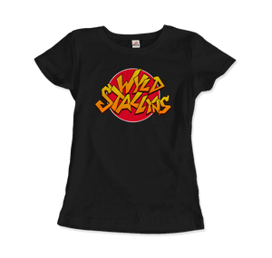Wyld Stallyns Rock Band from Bill & Ted's Excellent Adventure T-Shirt - Women / Black / Small by Art-O-Rama