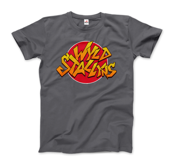 Wyld Stallyns Rock Band from Bill & Ted's Excellent Adventure T-Shirt - Men / Charcoal / Small by Art-O-Rama