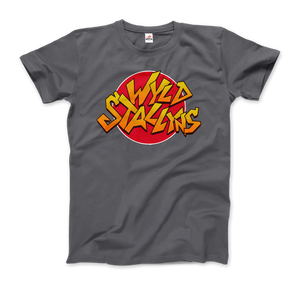 Wyld Stallyns Rock Band from Bill & Ted's Excellent Adventure T-Shirt - Men / Charcoal / Small by Art-O-Rama
