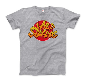 Wyld Stallyns Rock Band from Bill & Ted's Excellent Adventure T-Shirt - Men / Heather Grey / Small by Art-O-Rama